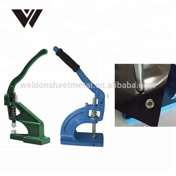 Weldon High Quality Eyelet Grommet Machine Buy Banner Poster Pvc