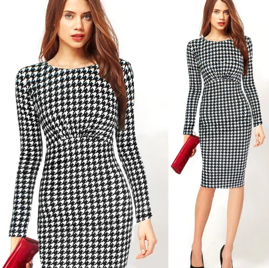 vestido xadrez para senhoras