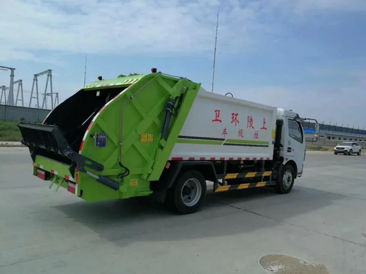 2cbm 8cbm Waste Bin Compactor Trucks Buy 2cbm Waste Compactor Trucks