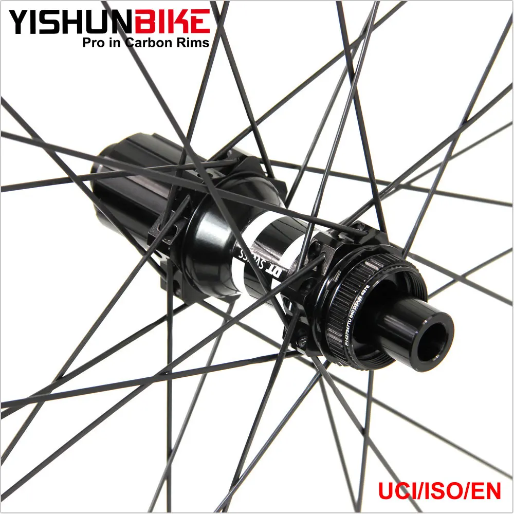 2017 Yishunbike Carbon Fiber Wheels Mountain Bike Wheelset Mtb Carbon