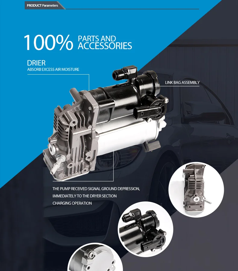 Air Ride Suspension Pump For Discovery 3 New Sport Model (2013