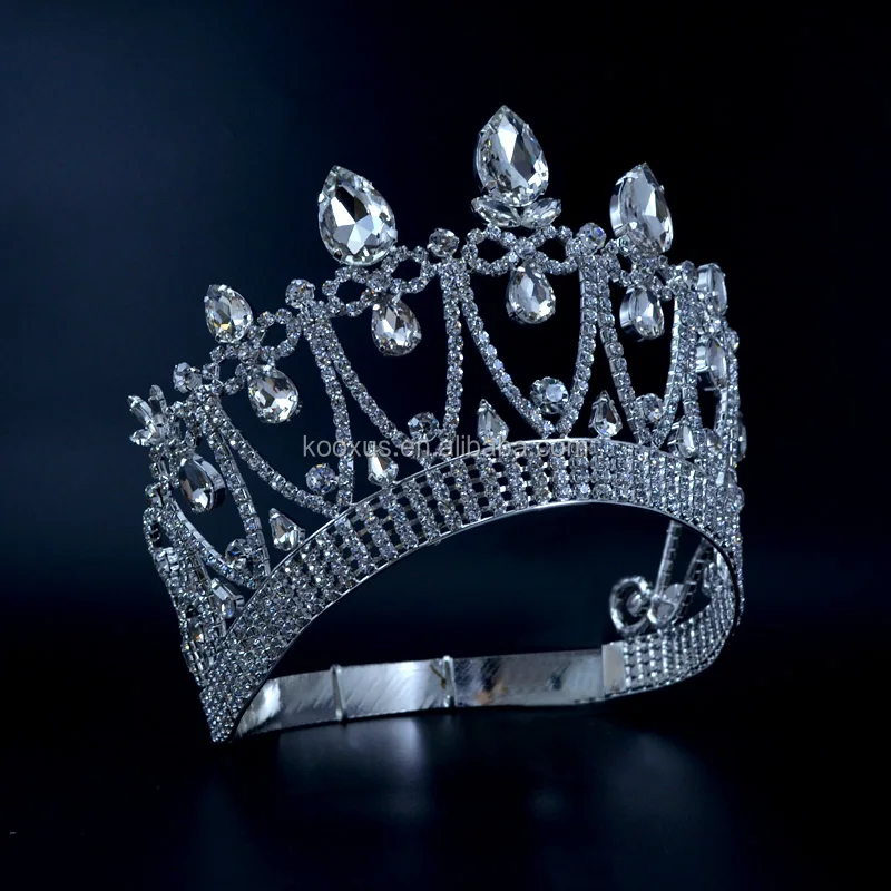 Miss Teen Pageant Crown High Quality Rhinestone Tiaras - Buy Miss Teen ...