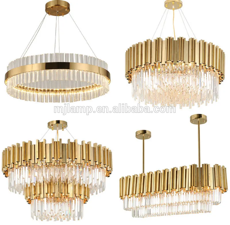 Expensive contemporary shops gold egyptian flower crystal chandelier