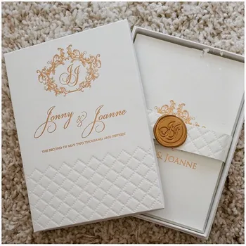 embossed wedding invitations