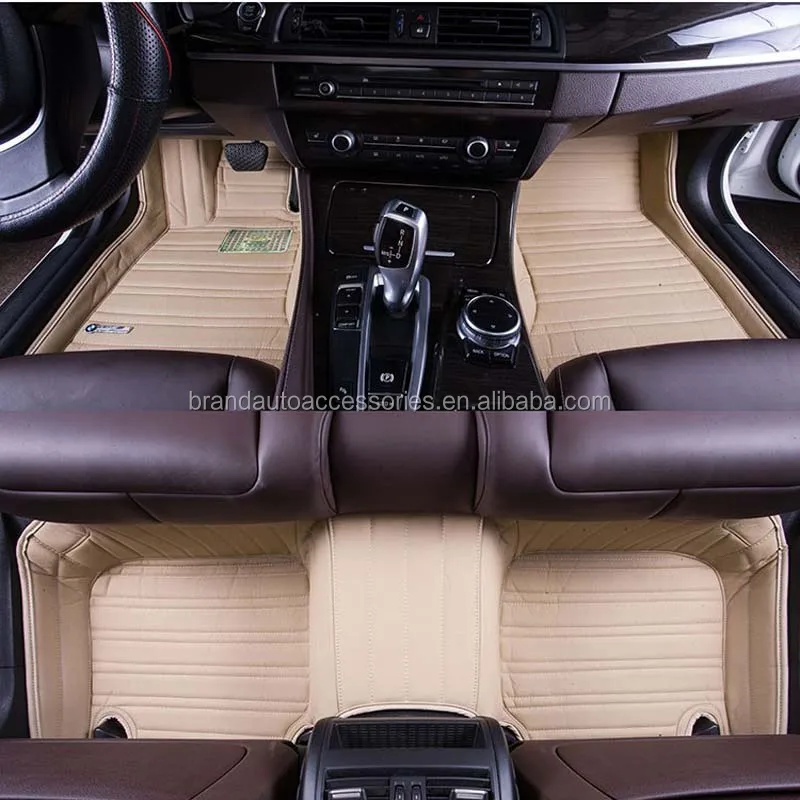 Non Skid Car Decoration Disposable Paper 5d Car Floor Mats In