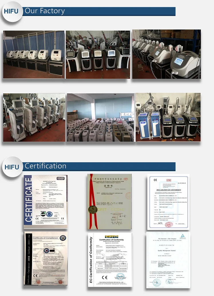 3d hifu focused ultrasound for skin care