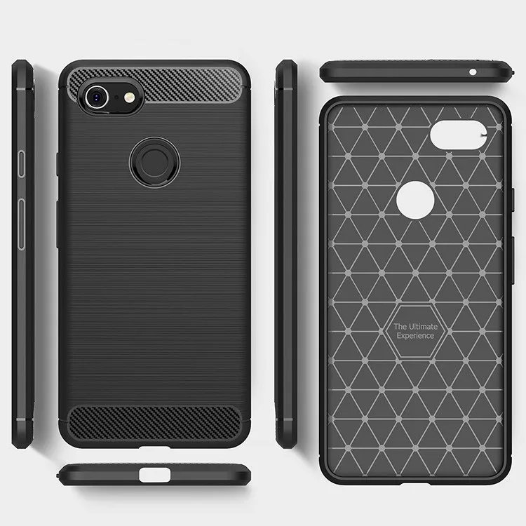 Slim Armor Tpu Mobile Case For Google Pixel 3xl - Buy Carbon Fiber ...