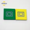 JINBAO 2 layer color laser signboard use 3mm abs sheet