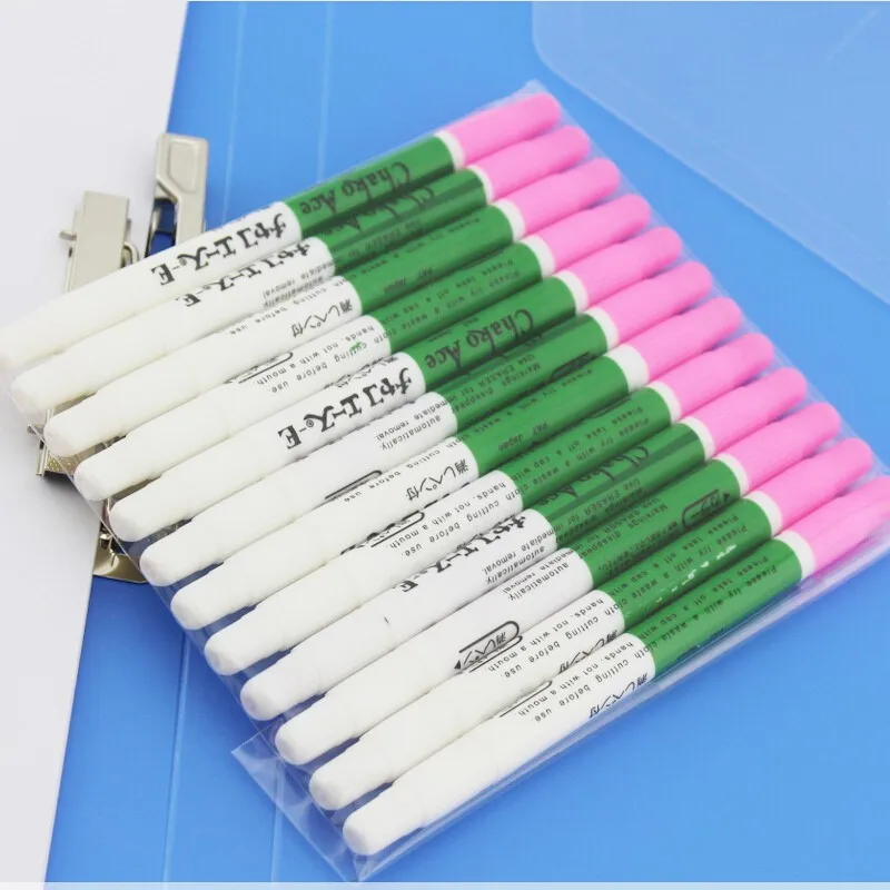 V Clear Water Soluble Pen White Color Washable Ink Leather Erasable Marking  Pen Fabric Erasable Marker Pen - China V-Clear Pen, Very Clear Pen