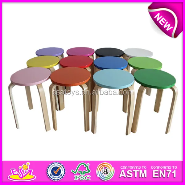 Colorful Wooden Kids Chair Toy,High Quality And Best Seller Wooden