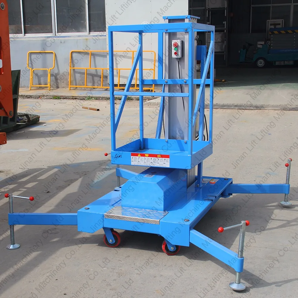 Portable Home Lift Electric One Person Window Cleaning Lift For Sale