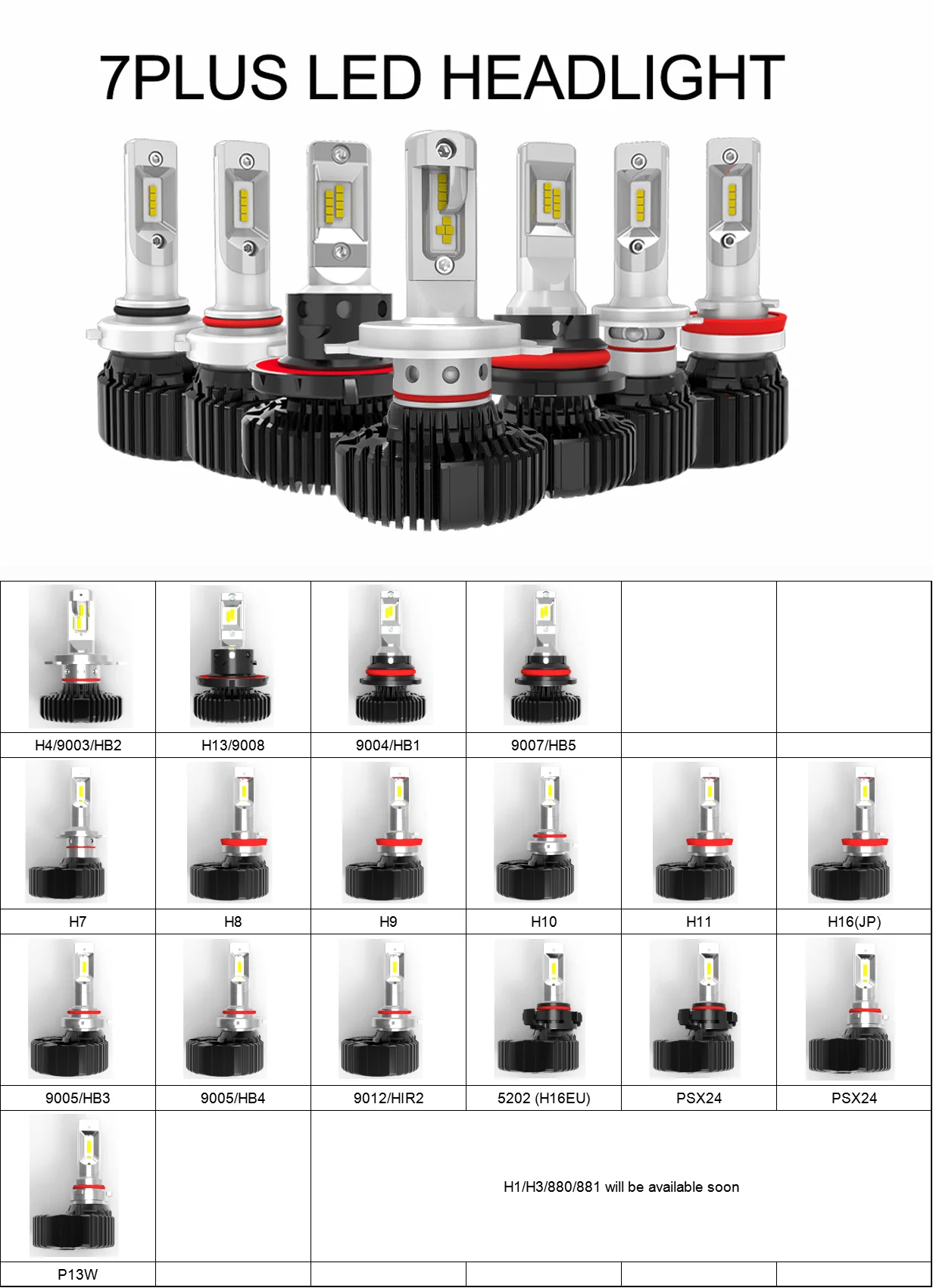 7plus led headlight 7plus led headlight