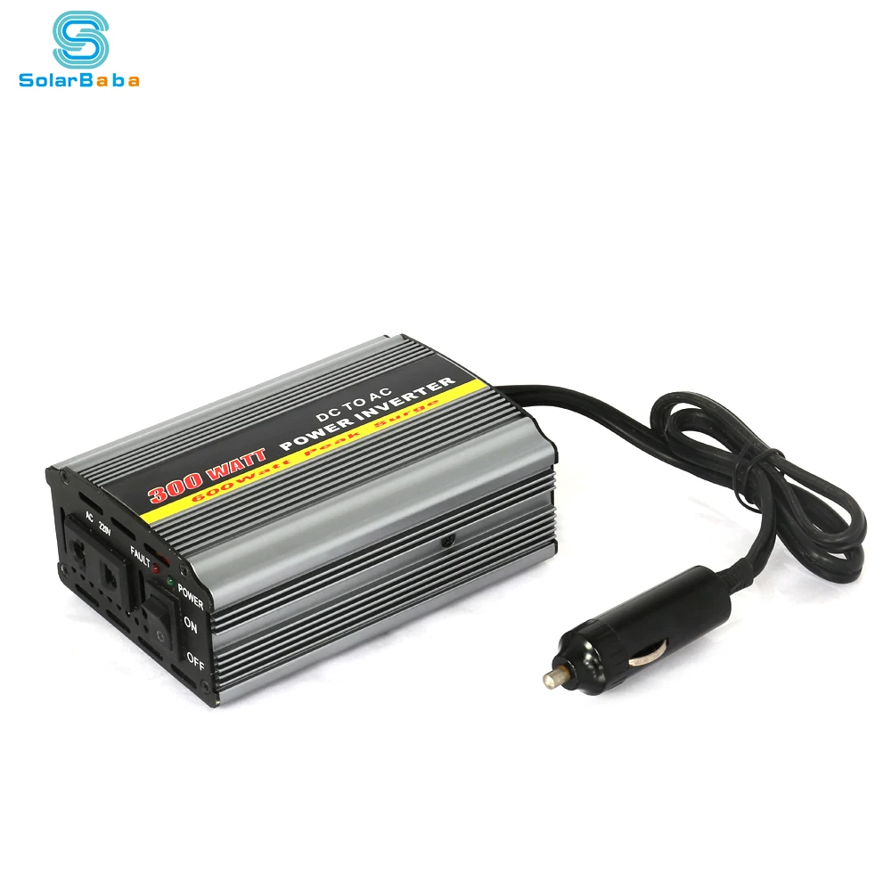 
Sine wave power off grid inverter car power 300w dc 12v to ac 110v or 220v 