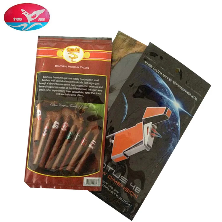 Cigar Tobacco Ziplock Humidor Pouch Bags Four Pieces Cigar Bags