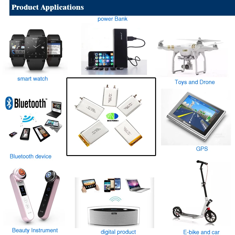 CB/IEC 62133 DTP401730 3.7V 180mAh RoHs batterie lipo battery for bluetooth headset