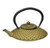 Teapot, Cast Iron, Bronze