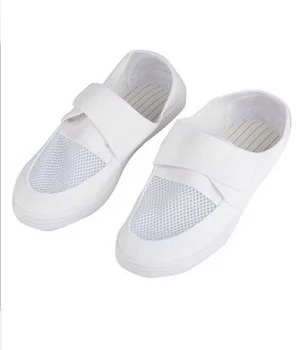 Antistatic Shoe Esd Shoes With Pvc Bottom & Magic Stick Mesh Surface ...