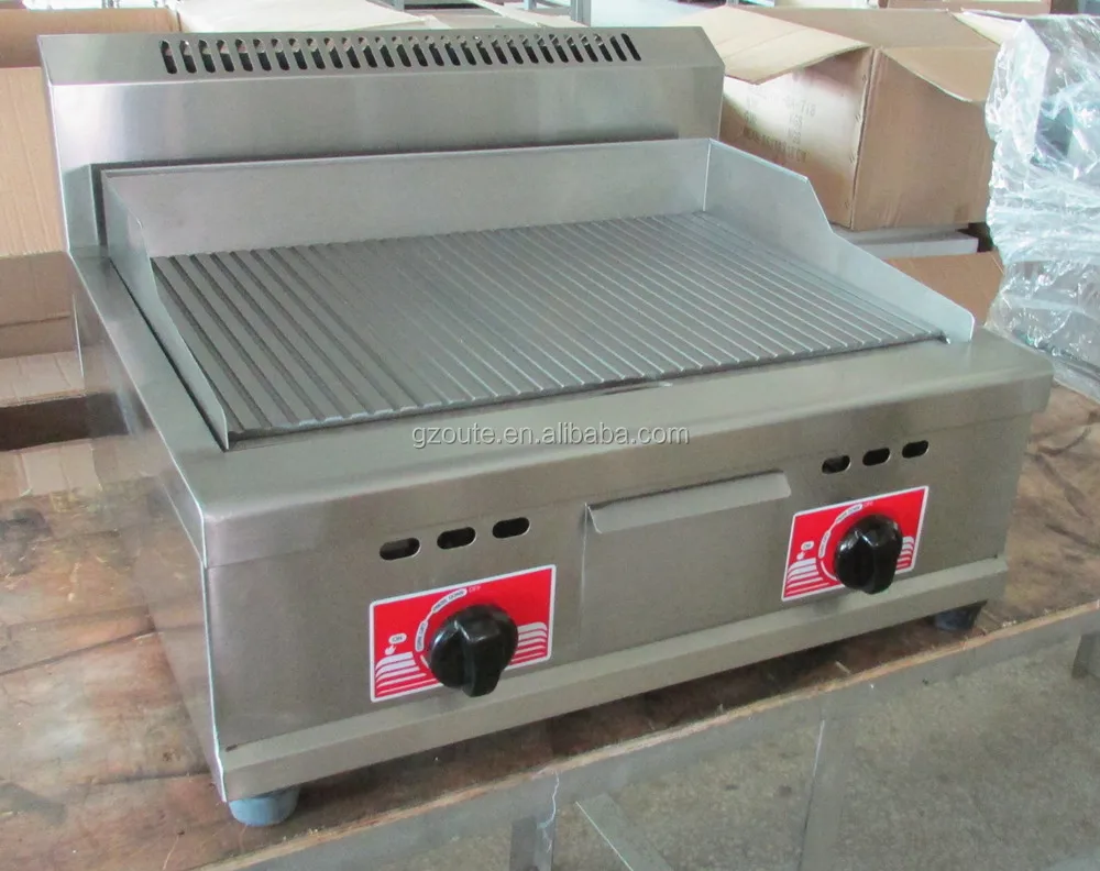 High Quality 3 Burner Gas Cooking Hot Plate And Griddle Wholesale