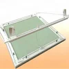 Aluminum frame with spring hook and Green plasterboard Access Panel