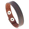 New Men Computer Embroidery Bracelet for Women Vintage Jewelry PU Leather Bracelet pulseira feminina bracelets & bangles