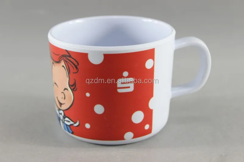 220 ML Melamine cup kid's mugs with handle