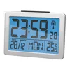 KH-CL070 DCF MSF Radio Controlled Digital Bedside Desktop Calendar Wake Up Stand Table Clock