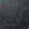 China easyway black wood marble floor price black stone tile with polished honed burned finished