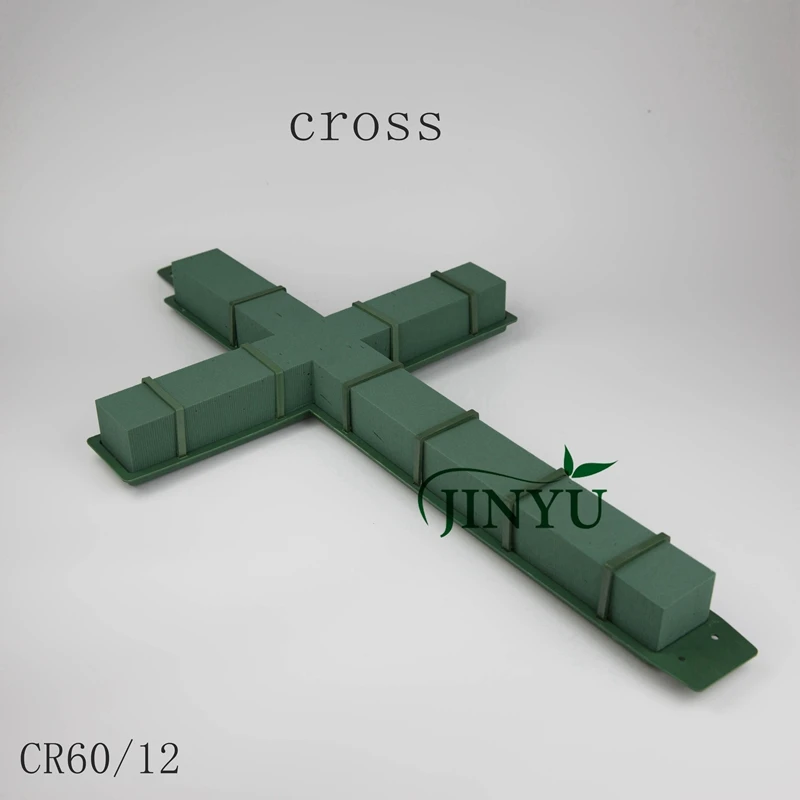 Wholesale Factory Fresh Flowers Arrange Decoration Floral Foam Cross