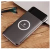 Qi Wireless 2.4A Slim Portable Power Banks 20000Mah Fast Charging Power Bank Battery Charger