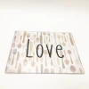 25X33cm lap tempered glass bread cutting board
