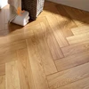 AB Grade European Oak Hardwood Engineered Flooring Herringbone Wood Parquet Flooring for Sale