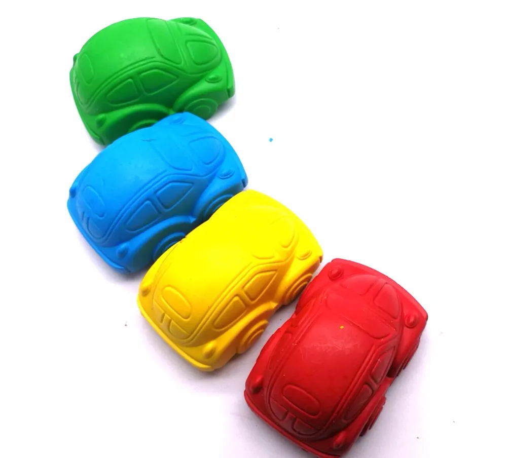 Plastic 3d Car Crayon Cute Shape Crayon For Kids Drawing Buy Plastic