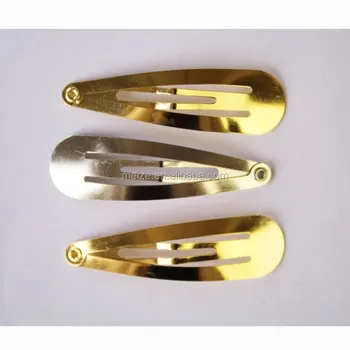 Wholesale Stainless Steel Snap Hair Clip Gold Snap Hair Clips Buy Metal Hair Clips Snap Metal Hair Clips Gold Hair Clips Accessories Product On