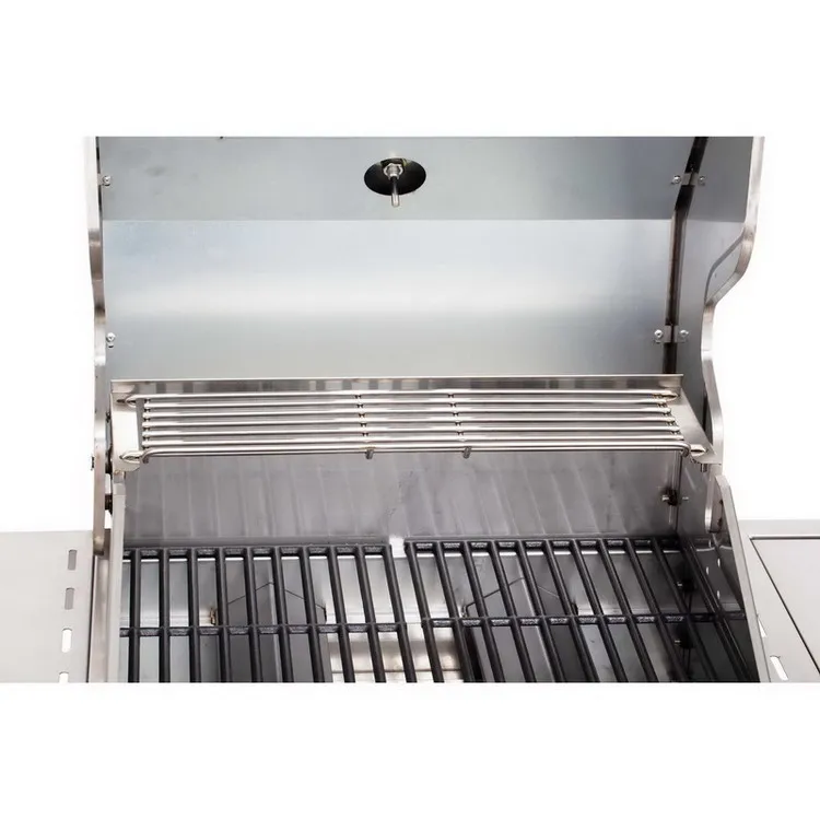 Komenjoy G030201 Ce Glass Window Outdoor Stainless Steel 2burner