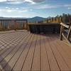 Hot sale wood plastic composite decking swimming pool waterproof wpc board /chair bar Series