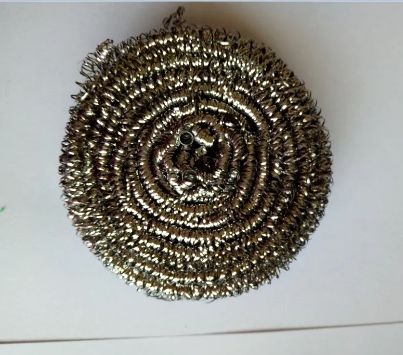 Steel Wool Scrubber,Stainless Steel Wire Sponge,Iron Sponge Scrubber