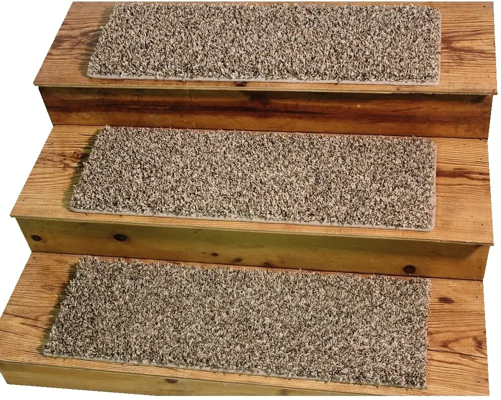 9 X27 Dog Ist Carpet Stair Treads Street Fair 42 Oz Cut Tiger Eye 9 X27 Dog Ist Carpet Stair Treads Sets Of 3