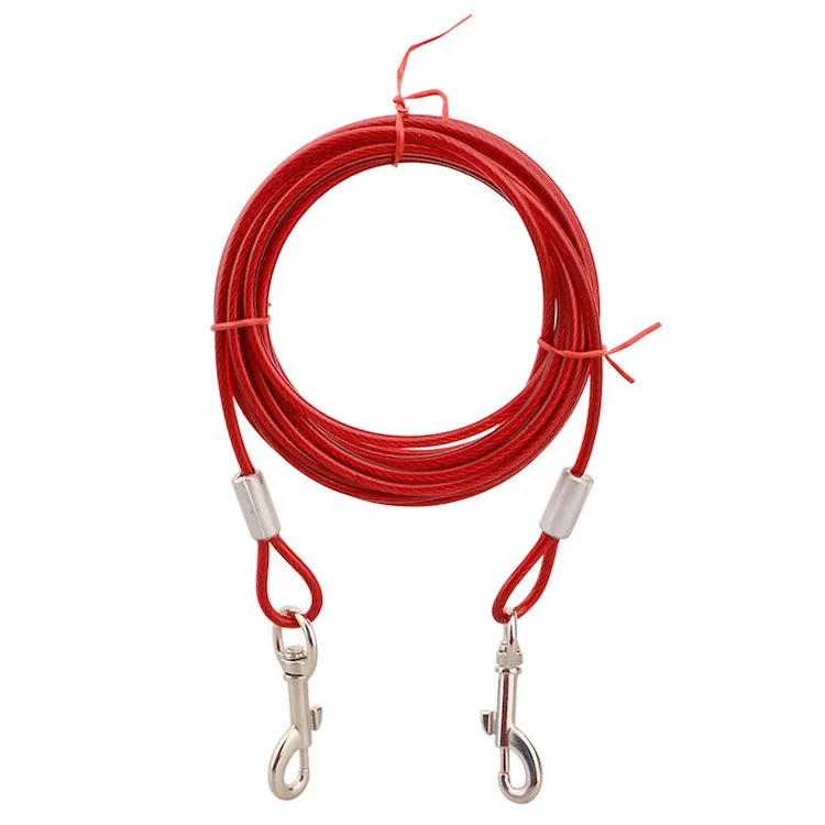 Pvc Coated Stainless Steel Wire Tie Out Cable For Dog Buy Tie Out