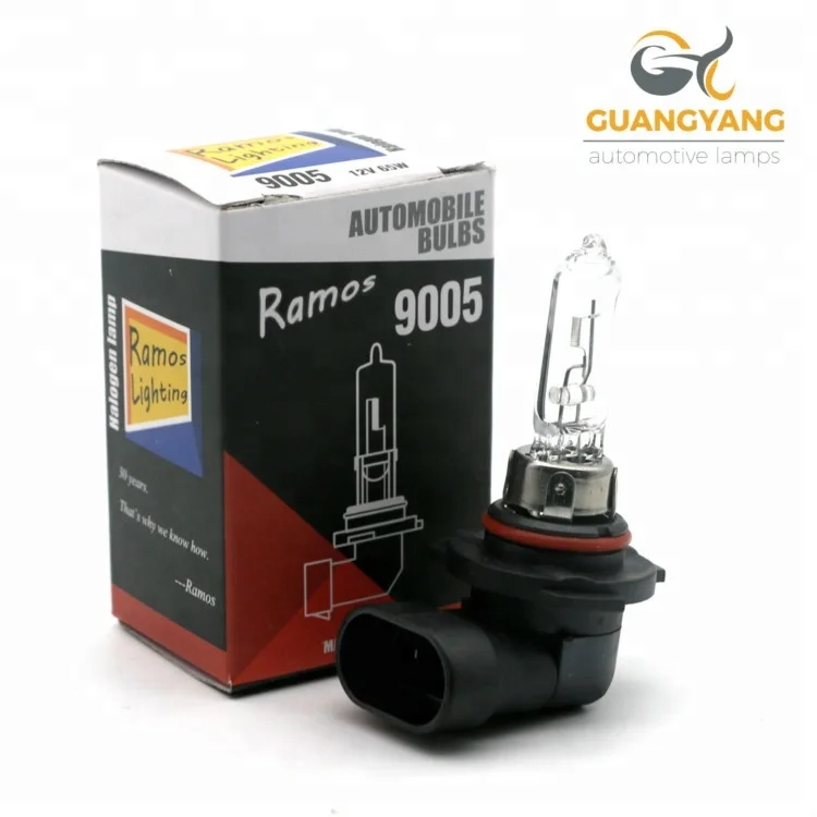 Ramos lighting 9005 12v 65w 100w car halogen xenon bulb lamp hb3