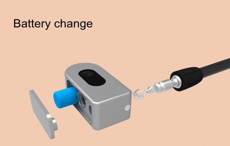 Smart Security Keyless Cable Lock Bicycle Smart Locks Phone App Control