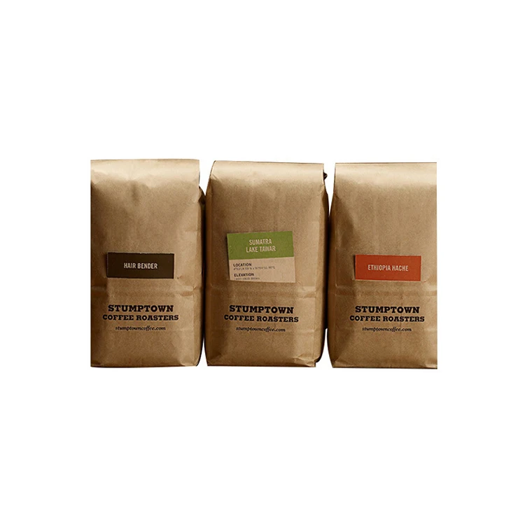brown coffee bags wholesale