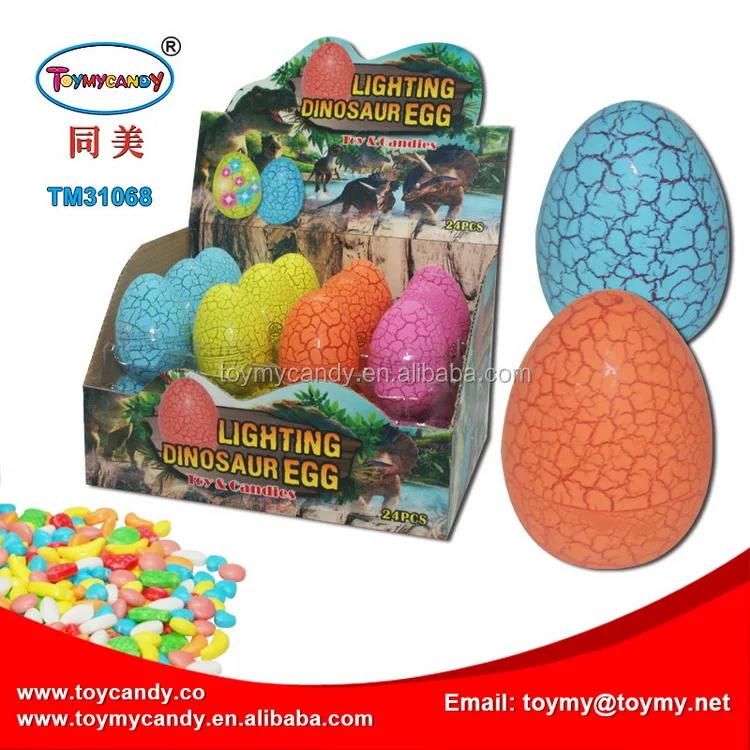 Good Quality Plastic Dinosaur Egg Toy With Candy China