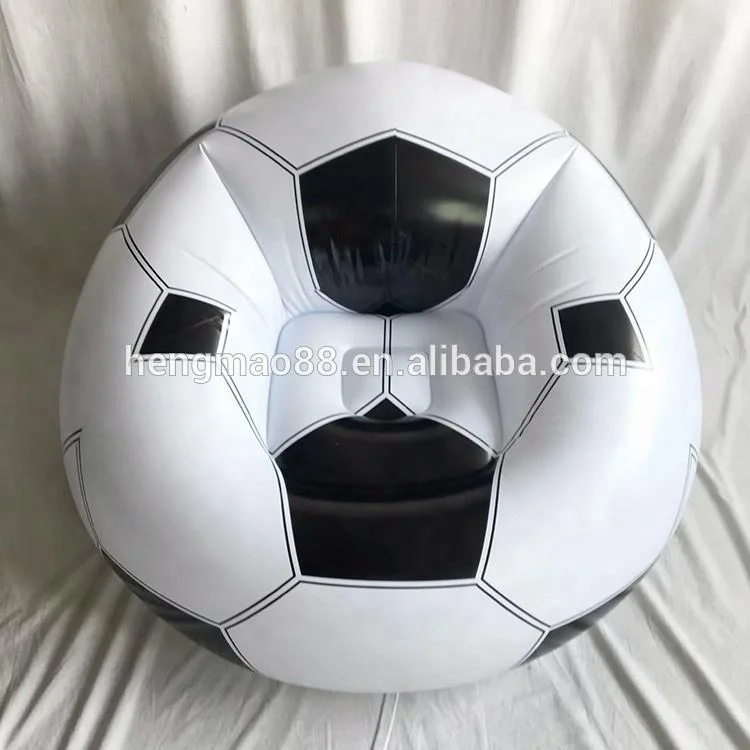 Indoor Outdoor Bean Bag Inflatable Soccer Ball Chair Buy Inflatable