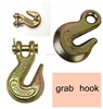 galvanized drop forged four times wll U.S. type clevis grab hook, lifting anchor hook