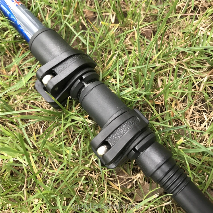 Lightweight Aluminum Cascade Mountain Stick Collapsible Hiking/walking Stick With Replaceable