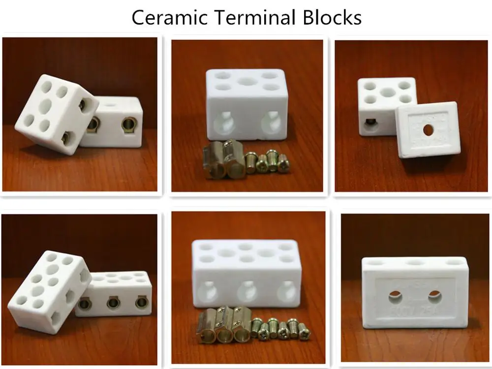 NEW Porcelain Connector 15A 2 Way Each