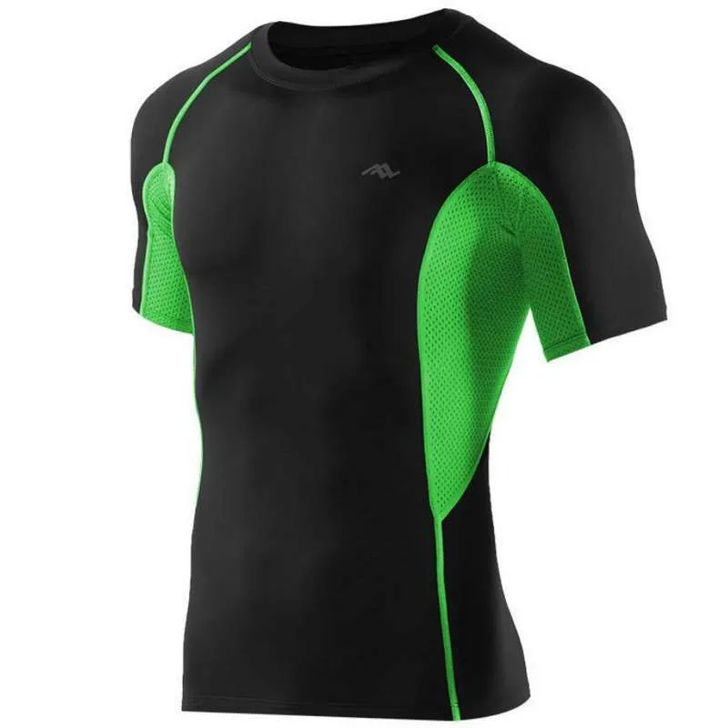 Oem New Design Men Breathable Custom Half Sleeve Fitness Running ...