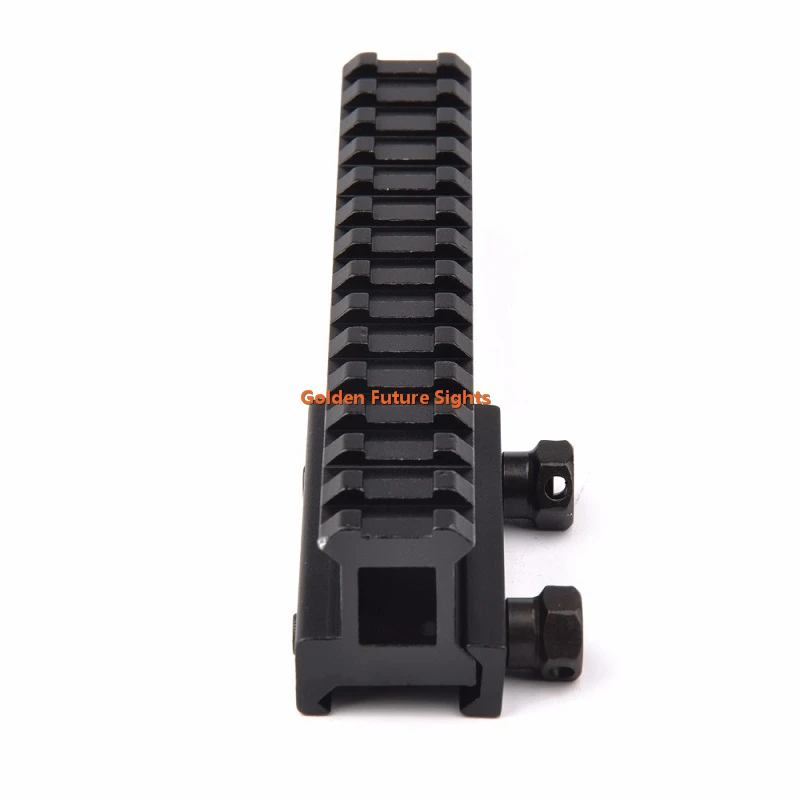 Telescope Mount High Riser Base Flat Top 145mm Length 14 Slots