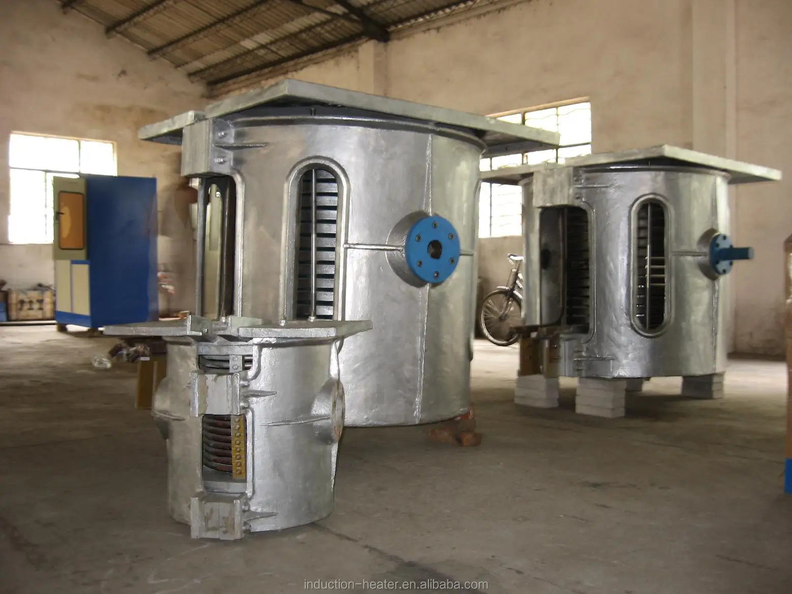 30 and 50 kg induction furnace for melting bronze