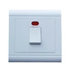 20A DP Double pole Switch with Neon Switch Light wall switch